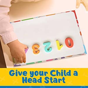 Storio 36 Pieces Mini ABCD Alphabet Blocks Puzzle Foam Mat for Kids, Interlocking Learning Alphabet and Number Mat for Kids