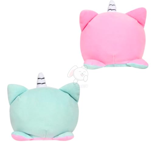 Storio Toy Unicorn Plushie Reversible Soft Toys for Kids | Plush Soft Toys for Baby Boys and Girls| Best Gift | Unicorn Soft Toy for Kids