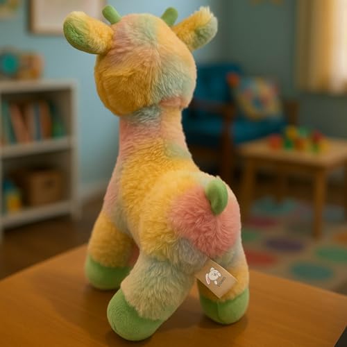 Storio Soft Plush Giraffe Toy for Kids | Ultra-Soft Cuddly Stuffed Animal for Babies, Toddlers & Children | Cute Hugging Toy for Boys & Girls | Washable & Safe | Birthday Gift for 1-6 Year Old