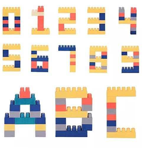 Storio DIY Puzzle Building Blocks Game Toys for Kids Educational Blocks Learning Puzzle Learning Toy for Kids (100+ Pcs with Base Plate)