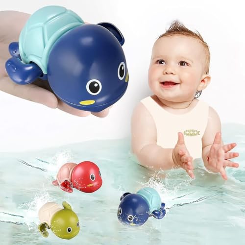 Storio Bath Toys for Toddlers 1 3 Swimming Floating Wind Up Toys for 1 5 Year Old Boy Girl New Born Baby Bathtub Water Toys Preschool Toddler Pool