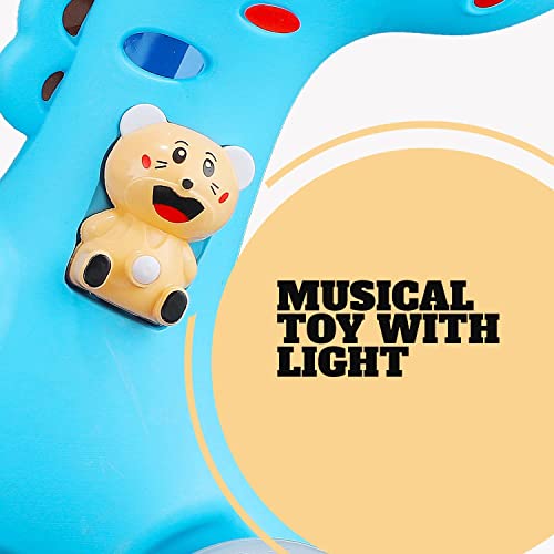 Storio Rio Ride-on 3 in 1 Baby Horse Rider for Kids | Baby Birthday Gift for Baby 1 Year to 5 Year |Horse for Baby, Rocker, Swing - Indoors and Outdoors Toy Suitable for Boys & Girls (Blue)