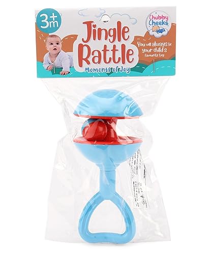 Storio Jingle Rattle Non Toxic Bright and Colorful Rattles Baby Boy Girl Toys