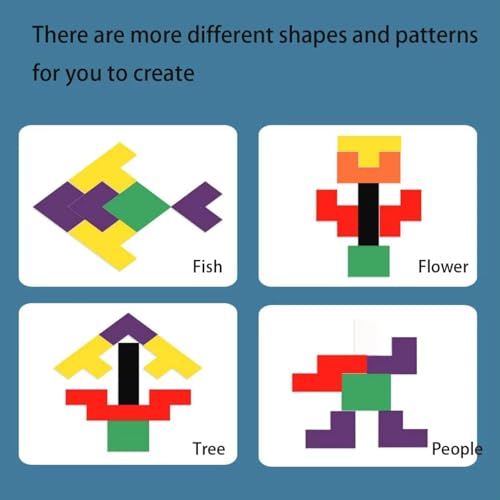 Storio Toys Wooden Russian Blocks Puzzles for Kids Adults, Wood Intelligence Puzzle for Kids Ages 3-8,Wooden Kids Puzzles Brain Teasers Toy Educational Gift for Kids 7-10 Years