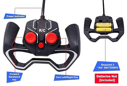 Storio Remote Control Rock Crawler | High Speed 1:18 RC Stunt Car Toys for Kids 2WD Off Road Vehicle Toy Cars Kids Monster Truck Rock Climbing Car Toy