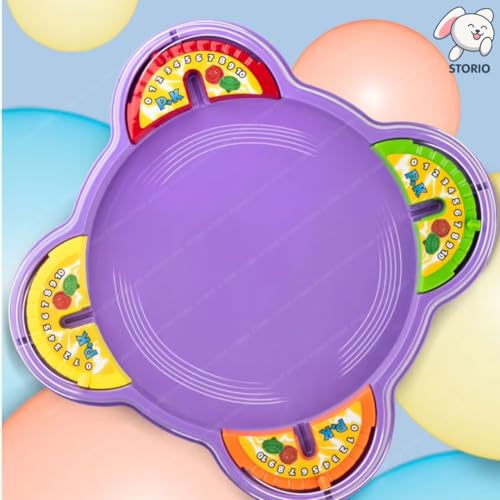 Storio Cool Top Spinning BeyBlades Game Gyro Battle Toy On Classic Super Arena Disk for Kids, 2-4 Players with 4 BeyBlades Spinners & Launchers | Lattoo