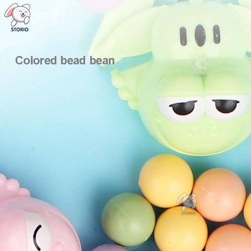 Storio Hungry Frog Indoor Games | Board Games | Toys for Kids | Multiplayer Games | Puzzle Games | Gift for Kids | Frog Games for Kids- 4 Players Game