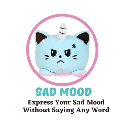 Storio Toy Unicorn Plushie Reversible Soft Toys for Kids | Plush Soft Toys for Baby Boys and Girls| Best Gift | Unicorn Soft Toy for Kids