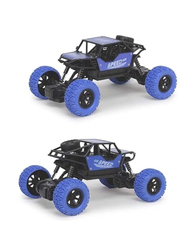 Storio Remote Control Rock Crawler | High Speed 1:18 RC Stunt Car Toys for Kids 2WD Off Road Vehicle Toy Cars Kids Monster Truck Rock Climbing Car Toy