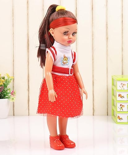 Storio Khushi Enchanting Doll Set for Girls 5-10 Years | Cute Theme | Includes Baby Doll, Mermaid Dolls, and Accessories | Perfect Girl Toys | Movable Joints (Random Dress Color/Design)-30cm