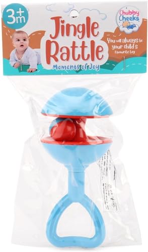 Storio Jingle Rattle Non Toxic Bright and Colorful Rattles Baby Boy Girl Toys