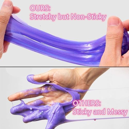 Storio Fruit-Scented Multicolor DIY Magic Toy Slime Clay Gel Jelly Putty Set Kit for Kids Slime Toys for Boys and Girls (Set of 3, 50g Each)