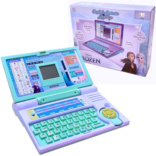Storio Educational Laptop Computer Toy with Mouse | 1 Year Extended Warranty | Kids Above 3 Years | 20 Fun Activity Learning | Learn Letter Words Games Mathematics Music Logic Memory Tool | Purple