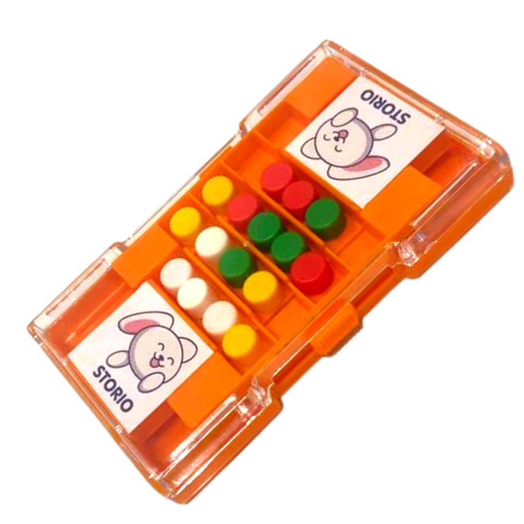 Storio Toys Match Up Pocket Game Puzzle Toy for Kids Boys Girls| Classic Matching Game is a Great Way to Keep Your Children Occupied | Best for Birthday, Return Gifts