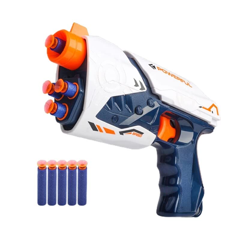 Storio Blaze Storm Powerful Space Gun with Soft Foam Bullets,Target Shooting Role Play Toy Gun Game for Kids Boys