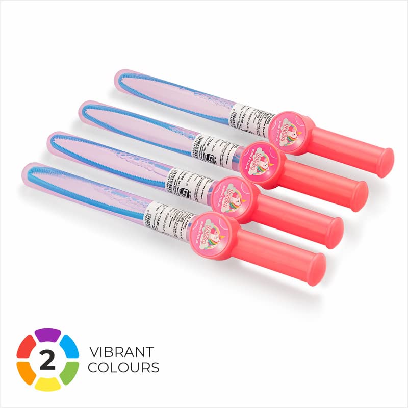 Storio Bubble Fun Collections 1 Pcs Bubble soap Bottles Bubble Blowing Maker Kids Toy(Mixed Color)-Multi Color (Unicorn Bubble Fun Junior)