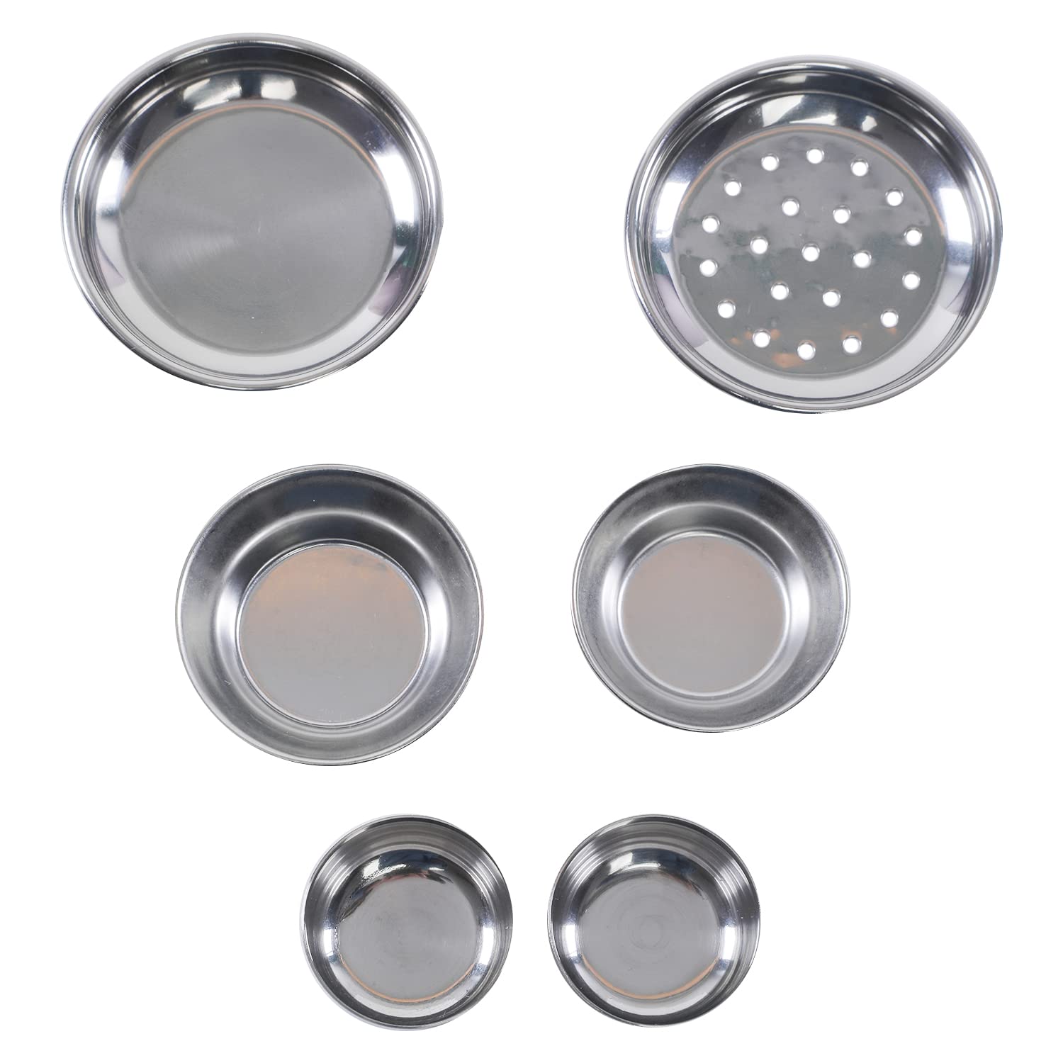 Storio It's My Kitchenware Set Cute Mini Toy Kitchen Stainless Steel Utensils Non Toxic Indian Set for Girls Age 3 Years Plus no Sharp Edges 12 pcs