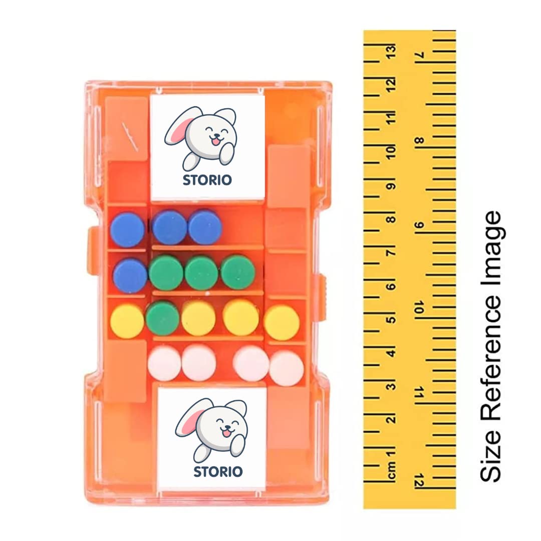 Storio Toys Match Up Pocket Game Puzzle Toy for Kids Boys Girls| Classic Matching Game is a Great Way to Keep Your Children Occupied | Best for Birthday, Return Gifts