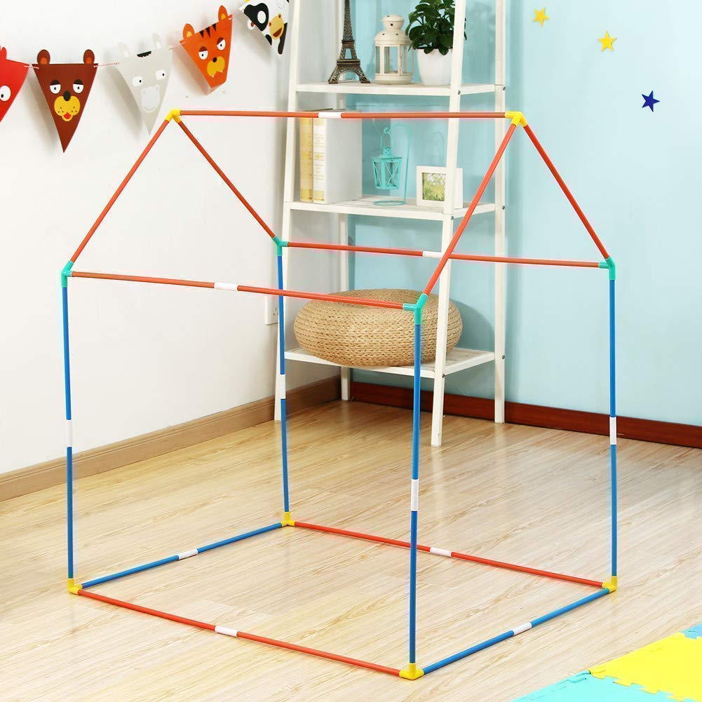 Storio Toys Light Weight Waterproof Kids Play Tent House for Baby Kids Girls Boys (Police Station)