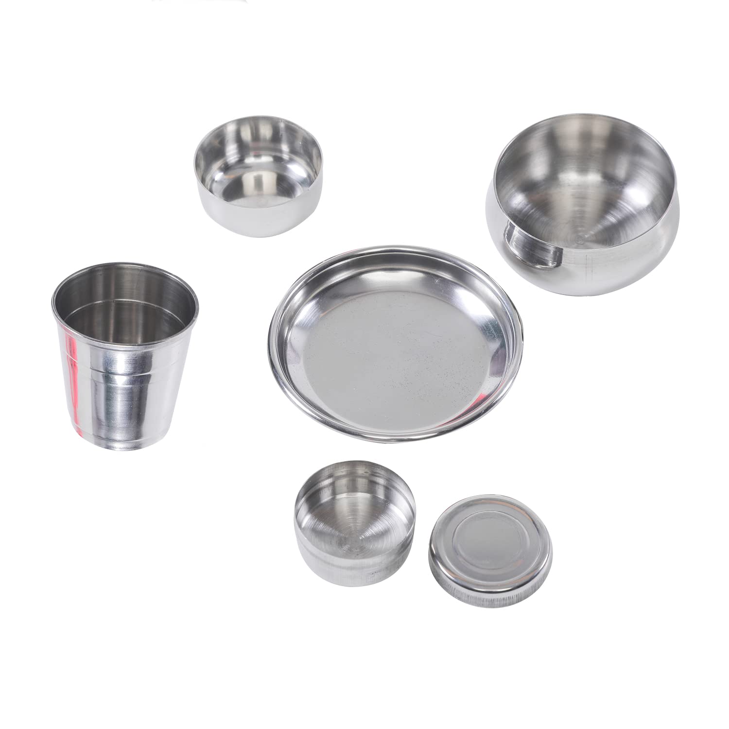 Storio Nano Foodie Kitchenware Set Cute Mini Toy with Unbreakable Stand Made Out of Safe and Non Toxic Plastic Along with Pure Stainless Steel Cooking Accessories for Girls Age 3 Years Plus no Sharp Edges