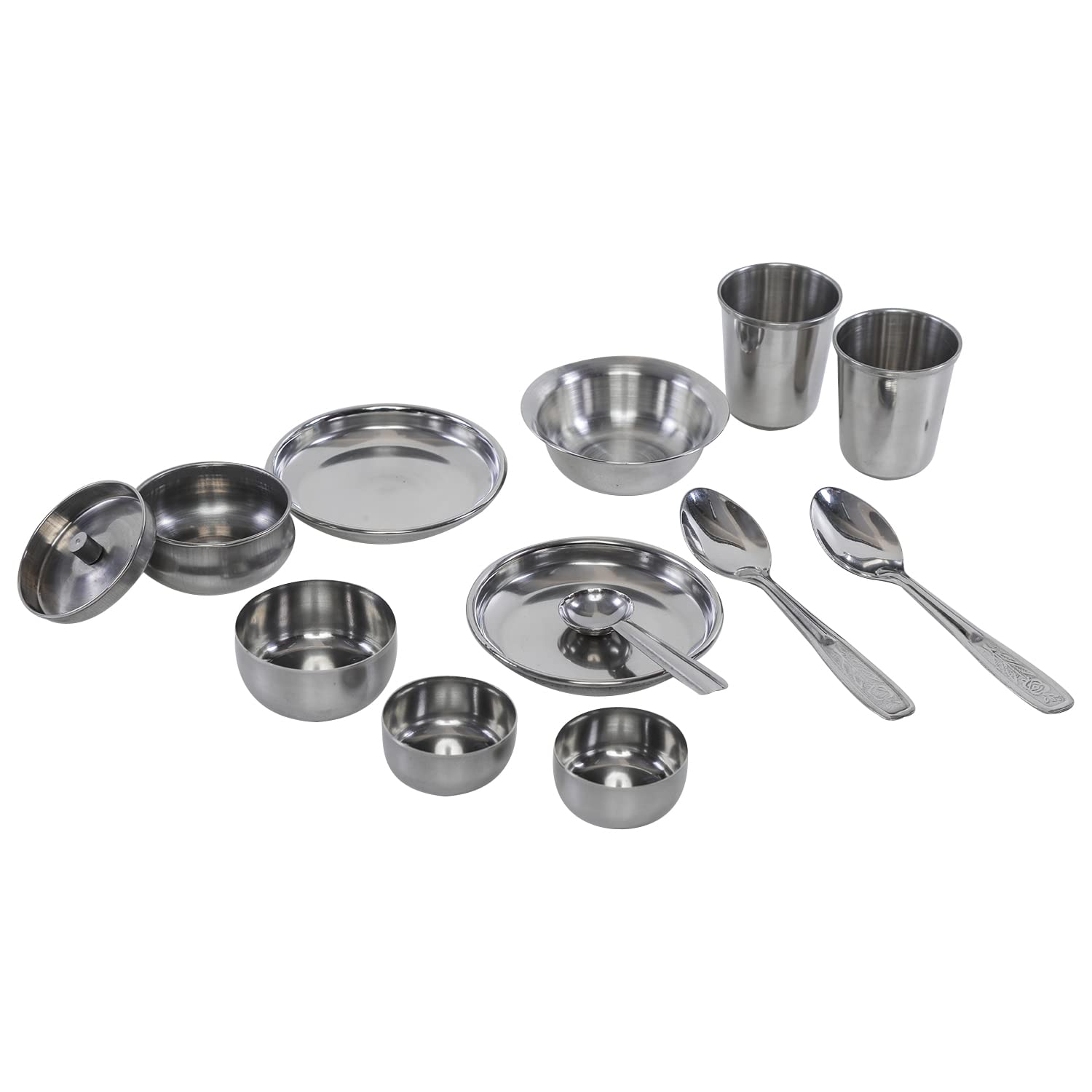 Storio Homemade Kitchen Set Cute Mini Toy Utensils Non Toxic Indian Set for Girls Age 3 Years Plus no Sharp Edges 12 pcs