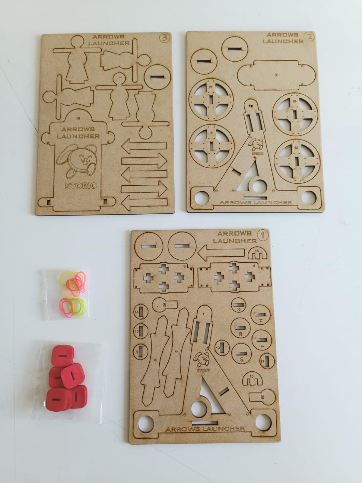 Storio Arrow Launcher STEM DIY Fun Toy for Kids 6 to 14, Best Birthday Gift Toy for Boys & Girls Age 6-8-10-12, Science Toy, Educational Based Activity Game, Made in India