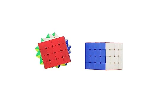 Storio Toys Warrior Puzzles Cubes 4X4 High Speed Sticker Less Magic Cube Game, Kid