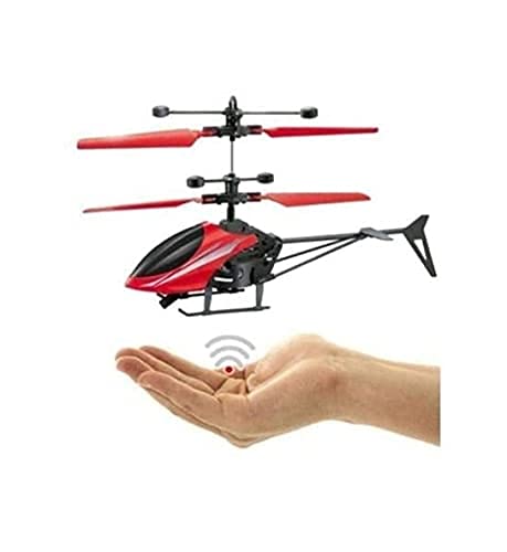 Storio Flying Remote Control RC Induction Type 2-in-1 Indoor Outdoor Helicopter Toys for Kids Boys and Girls