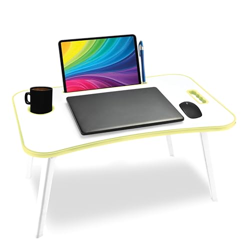 Storio Alloy Steel Multipurpose Table for Home Office Or Writing Desk/Folding Table for School and Study/Convenient Folding Study Table/Adaptable Work-from-Home Table- Green