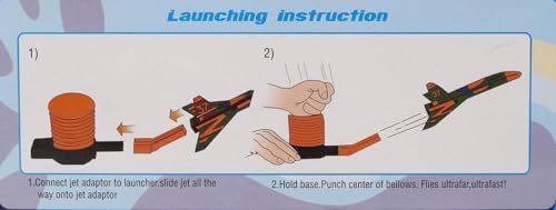 Storio Ultimate Launch Action Racing Aircrafts Toys Figure Play Set for Kids Boys and Girls