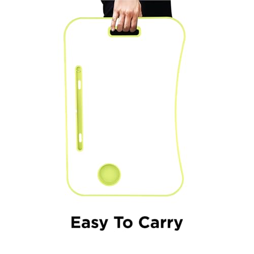 Storio Alloy Steel Multipurpose Table for Home Office Or Writing Desk/Folding Table for School and Study/Convenient Folding Study Table/Adaptable Work-from-Home Table- Green