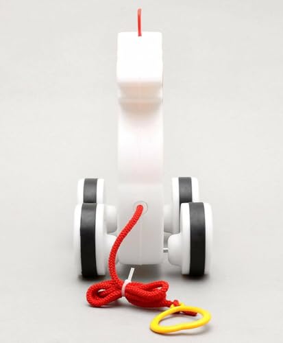 Storio Baby Products Pull Along Toddler Toy, Pull Along Toy with Attractive Design, Developmental Toy for 1 Year Old Girl Boy - Chicken