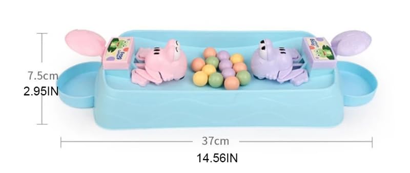 Storio Hungry Frog Indoor Games | Board Games | Toys for Kids | Multiplayer Games | Puzzle Games | Gift for Kids | Frog Games for Kids- 2 Players Game