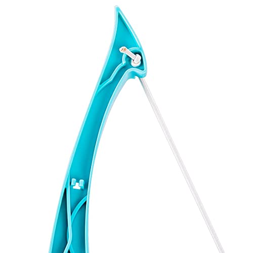 Storio Kids Bow & Arrow Toy | Archery Set for Boys and Girls, Outdoor Hunting Game with 3 Suction Cup Arrows, Target & Quiver | Target Game Perfect for Kids - Pink