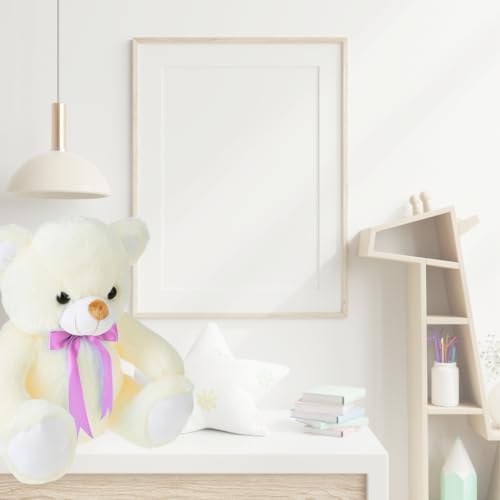 Storio Toy Cute Huggable Teddy Bear | 30 cm | Plushie Soft Toys for Kids | Plush Soft Toys for Baby Boys and Girls Kids - White | Best Gift