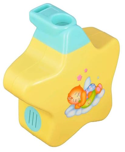 Storio New Born Baby Mini Projector Toy - Sooth Relax Sleep Help for Parents - Musical Star Light Show and Learning for Kids (Star Projector)