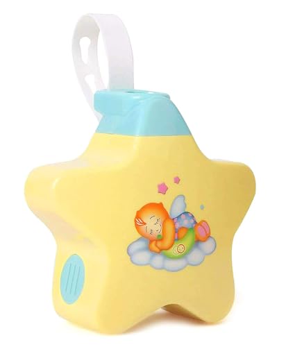 Storio New Born Baby Mini Projector Toy - Sooth Relax Sleep Help for Parents - Musical Star Light Show and Learning for Kids (Star Projector)