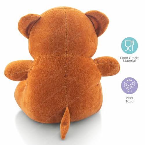 Storio Plush Soft Super Cube Toy Super Cute Kids Animal Home Decor Boys/Girls/Baby (28 Cm, Monkey) | Best Valentine Gift