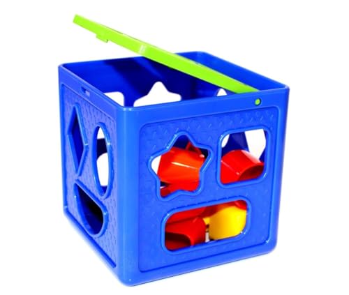 Storio Premium Shape Sorter Cube | Learning & Educational Shape Sorter Toys for Kids Activity | Recognition Game | Sorting & Stacking Toys for Toddlers and Preschoolers | Baby Gift for Toddlers