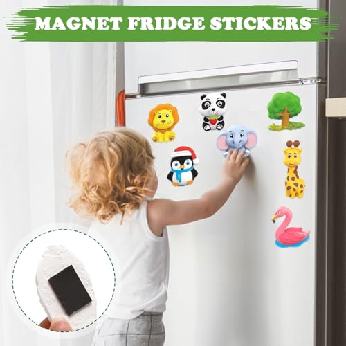 Storio Toys DIY Mould and Paint Craft kit - Animal Kingdom | Kids DIY Craft For 5 Years | Plaster Figurine Set with Pigments, Palette & Mold, Painting Art & Craft Set -Gift Toys for 3 4 5 6 7 8 Old Boys & Girls