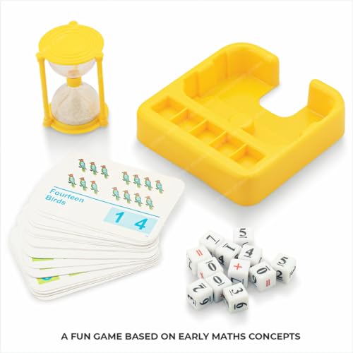 Number Perfect Game Fun Way of Learning Numbers and Remembering Them - Yellow