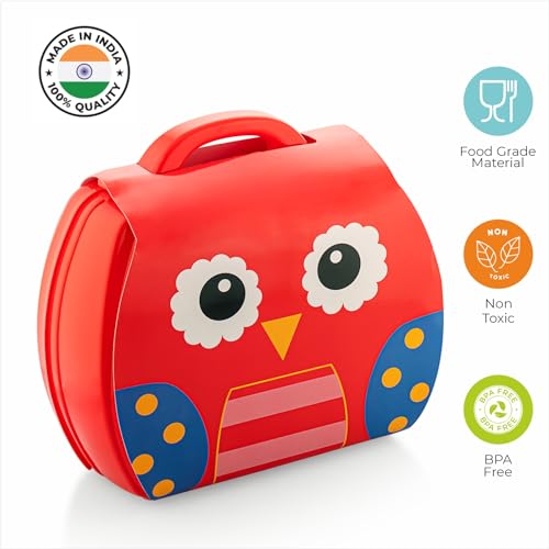 Storio Toys Kitchen Set for Girls Toy with Cooking Utensils Combo Items in Suitcase| Easy to Carry |Realistic Miniature Chefs Pretend Play/Role Play Home Game - Red