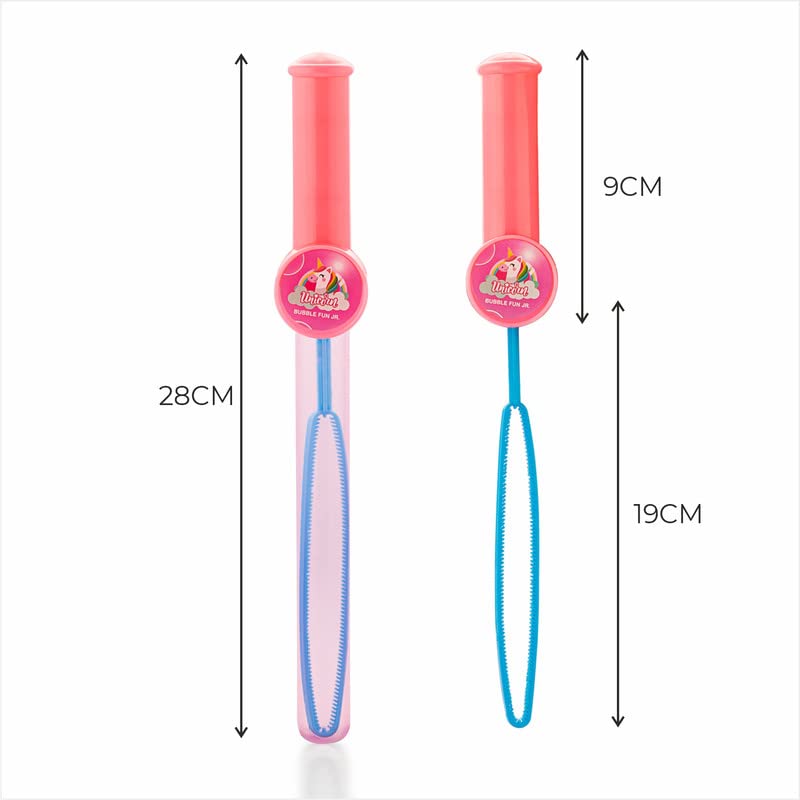 Storio Bubble Fun Collections 1 Pcs Bubble soap Bottles Bubble Blowing Maker Kids Toy(Mixed Color)-Multi Color (Unicorn Bubble Fun Junior)