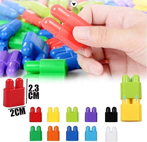 Storio DIY Puzzle Building Blocks Game Toys for Kids Educational Blocks Learning Puzzle Learning Toy for Kids (Bullet Blocks)