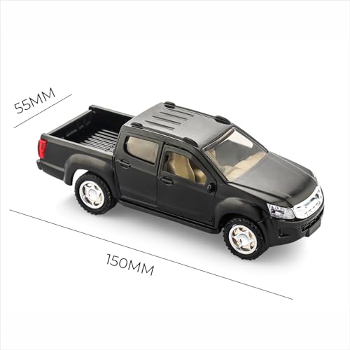 Storio Toy Car for Kids Explorer Adventure D Max Model 4x4 Look Sports Off Road Toys Cars | Material : Plastic - Black