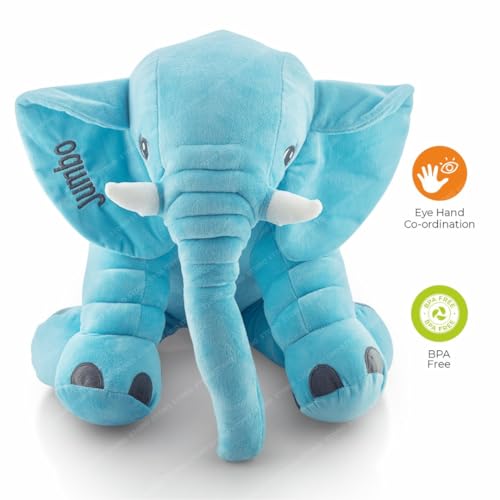 Storio Toy Super Cute Plushie Soft Toys for Kids | Plush Soft Toys for Baby Boys and Girls Kids - Jumbo Elephant | Best Valentine Gift