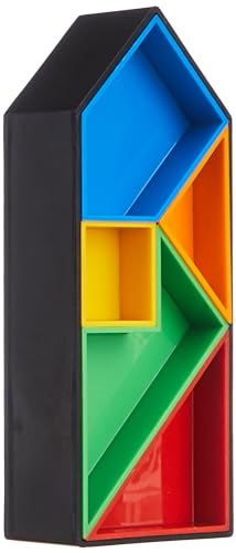 Storio Toys Vintage One Way Puzzle, Geometric 1970s Puzzle Game for Boys Girls Kids and All Ages