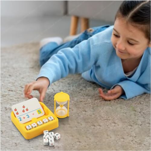 Number Perfect Game Fun Way of Learning Numbers and Remembering Them - Yellow