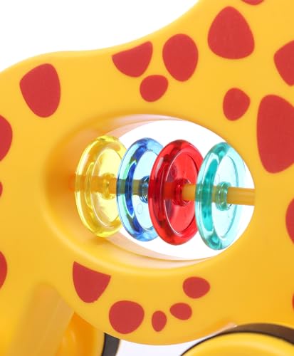 Storio Baby Products Pull Along Toddler Toy, Pull Along Toy with Attractive Design, Developmental Toy for 1 Year Old Girl Boy - Girraffe