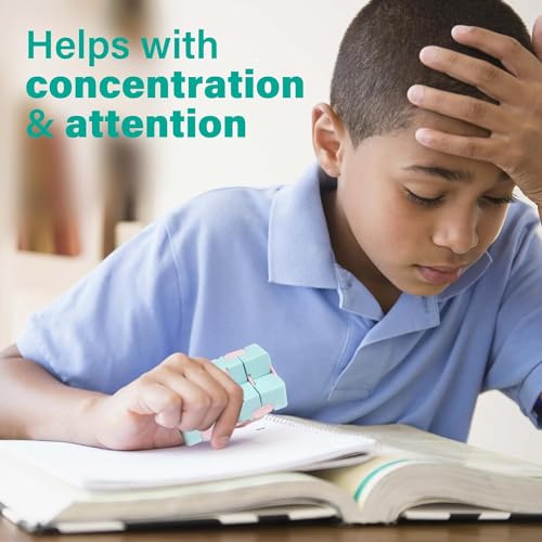 Storio Toys Infinity Cube Fidget Toy Stress Relieving Fidgeting Game for Kids and Adults,Cute Mini Unique Gadget for Anxiety Relief and Kill Time